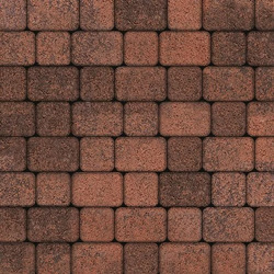 Тротуарная плитка Поревит КЛАССИКО А.1.КО.4 Колормикс гранит Клинкер