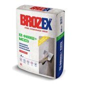 Шпаклевка полимерная белоснежная BROZEX WR-650 KR ФИНИШ+, 4 кг