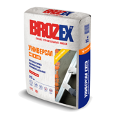 Штукатурка цементная BROZEX М-100 УНИВЕРСАЛ, 25 кг