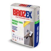 Шпаклевка гипсовая финишная BROZEX WR-65 ФИНИШ ГИПС, 3 кг