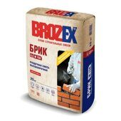 Кладочная смесь высокопрочная BROZEX М-150 БРИК, 25 кг