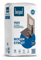 Пол наливной Bergauf BODEN STREET, 25 кг